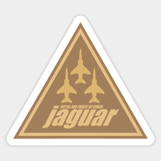 Oman Sepecat Jaguar Patch Sticker